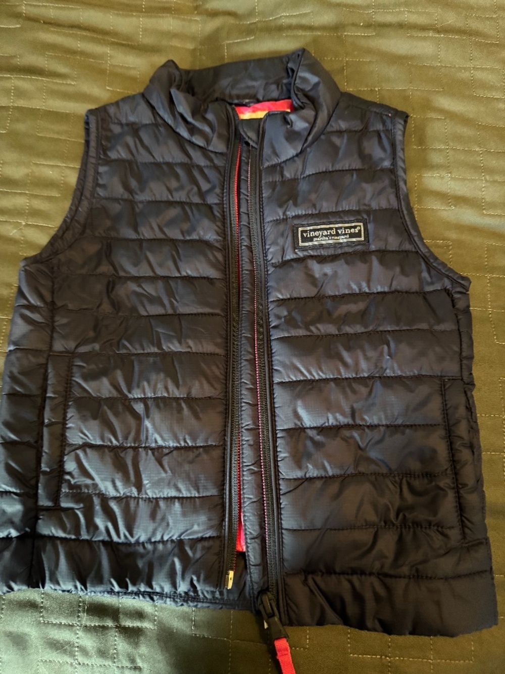 Vineyard vines 2t navy blue vest